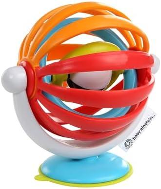 Baby Einstein Sticky Spinner BPA-free Suction Cup High Chair Activity Toy and Tray Toy for Early Development, 3mo+