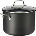 Cuisinart Chef's Classic Nonstick Hard-Anodized 8-Quart Stockpot with Lid,Black