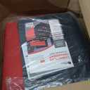 HOLDN STORAGE Christmas Ornament Storage Box with Dividers, Stores Ornaments up to 96 of 3 Inch Large Christmas Ball Storage Containers with 4 Trays - Red