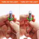 SumDirect 24Pcs Color Changing Led Mini Lights,Waterproof Submersible Flashing Lights for Paper Lantern Balloon Floral Wedding Halloween Christmas Party Decoration Centerpieces