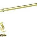 Replacement For Compatible With Kenney Brass Brass Curtain Rod 28 in. L X 48 in. L