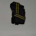 AGPTEK Ankle Brace for Women Men, Adjustable Lace-Up Ankle Support with Removable Splints for Sprained Ankle, Injury Recovery, Ankle Stabilizer Wrap for Basketball Volleyball Sports, Yellow, M