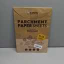 Katbite 130 Pcs Parchment Paper Sheets, 9x13 Inches Unbleached Baking Paper Non-Stick for Gently Baking, Pre-cut Parchment Paper Suitable for Baking, Cooking,Air Fryer [Balanced Series]