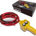 RUGCEL WINCH Winch Hand Control Assembly (Yellow) - 12V Electric Winch Replacement Part for 1500lbs-5000lbs Rated Pulling Winches