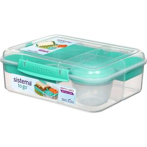 Sistema Bento Box Adult Lunch Box with 2 Compartments