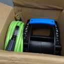 commowner 5000PSI Electric Pressure Washer, 2025 New Power Washer with 33FT Flexible Extension Pressure Washer Hose Reel, 4 Nozzles, Professional Powerwashers for Home/Car(Blue)