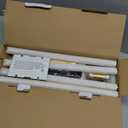 Battery Operated Wall Sconces Set of Two: Dimmable Wireless Wall Lights with Remote, 31-inch LED Rechargeable Sconces, 360 Lighting Wall Scone Decor for TV, Mirror, Bedroom, Living Room(Gold) (2Pack)