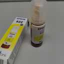 Epson 522 EcoTank Ink Ultra-high Capacity Bottle Yellow (T522420-S) Works with ET-2400, 2720, 2800, 2803, 2840, 4700, 4800, 4810