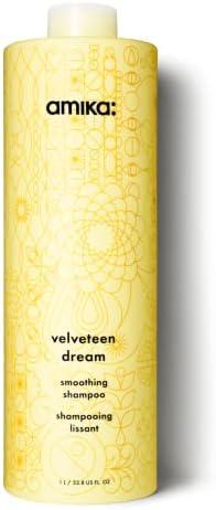 Amika Velveteen Dream Smoothing Shampoo, 33.8 Fl Oz , 1 Count (Pack of 1)