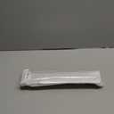 Stove Gap Covers Stainless Steel 2 Packs, 13.8~27.6 Inch Adjustable Heat Resistant Not Sharp Gap Filler, Easy to Clear Stove Counter Gap Cover Suitable for Even Surface (Black)