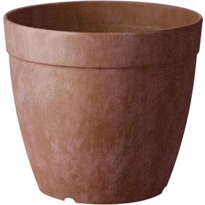 Root & Vessel Dolce Round Planter, Rust, 8"