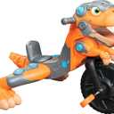 Little Tikes Chompin' Dino Trike, Outdoor Indoor Ride On Toy w/Dinosaur Sounds Roars, Adjustable Seat, Rugged Wheels- Kids Gift, for Toddler Boys & Girls Ages 3 4 5+ Years Old, Large