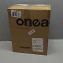 Oneach 62" Gold Floor Lamp for Living Rooms Tall Arc Standing Lamps for Bedrooms Industrial Corner Nursery Girls Kid Vintage MidCentury Modern Reading Light Office Antique Brass Shade Lantern