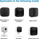 3Pack Flexible Twist Mount Compatible with Blink Outdoor 4 (4th Gen)/Blink Outdoor (3rd Gen)/XT2/XT,Blink Mini2/Mini,Adjustable Blink Camera Mount,Attach Your Blink Camera Anywhere-No Drilling