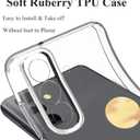 Unov Case Compatible with Galaxy A56 5G Serria Mountains Cute Embossed Pattern Design Slim Protective Soft TPU Bumper Back Cover