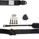 2 Pack 3 pt Pads Adjustable Retractable Straps Cover Universal Replacement Set for Golf Cart Go Kart,Club Golf Cart,Minivan Van,SUV,UTV, VR,Pickup,Truck for Modification Seatbelt Protective Covers Kit