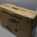 Wooaidagg Enclosed Stainless Steel Cat Litter Box with Odor Control, Modular Design with Drawer and Flip Door, Easy to Clean and Wash,Non-Stick Interior,Extra Large Size Fits All Cats(Dark Grey)