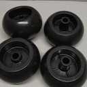 DICMIC 4Pcs Lawn Mower Anti Scalp Deck Wheel Kit Compatible with Bad Boy 022-5234-98 Exmark 103-3168 103-4051 103-7263 1-603299 & Many Bore 5/ 8” Wheel Size