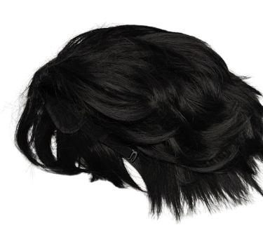 Black Wig Short Hair