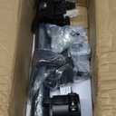 Amazon Basics Single Computer Monitor Stand with Tilt and Rotation, Height Adjustable VESA Desk Arm Mount, Steel, 30 inches, Black