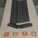 Space Heaters for Indoor Use, 1500W Electric Heater with Thermostat, 70 Oscillation, Remote Control, 3 Modes, 12H Timer, Portable Heater for Bedroom, Office, Home (Gold)