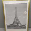 Upsimples 18x24 Picture Frame, Display Pictures 16x20 with Mat or 18 x 24 Without, Wall Hanging Poster Frames, Gold, 1 Pack