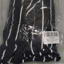Artfish Women Casual Sleeveless Spaghetti Strap Striped Lounge Pajama Jumpsuit, XX-Large, 2027t Black Striped