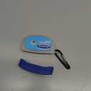 Case for AirPods Pro 2nd Generation Case Cover with Cleaner Kit, Cute Cartoon Kawaii Funny AirPods Pro 2 Case 2022 Silicone Protective Cover for Apple Airpods Pro 2 with Keychain for Women Boys (Blue/ White)