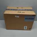 Dimmable Floor Lamp, Arc Floor Lamp with Dimmer, Black Standing Lamp with Adjustable Hanging Shade, Over Couch Tall Reading Light, Modern Pole Lamp for Living Room Bedroom, 9W LED Bulb Included