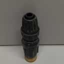 Feekoon 1 Set 25 Psi Drip Irrigation Faucet Adapter Kit 1/2'' Irrigation Tubing to 3/4'' Faucet Water Pressure Regulator Backflow Preventer with Filter, Drip Irrigation System Parts (25 Psi)