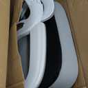 TRALT Office Chair - Ergonomic Desk Chair with Adjustable Lumbar Support, Mesh Computer Chair, Executive Chairs for Home Office Comfortable Lumbar Support (White)