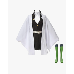 ROLECOS Tanjirou Zenitsu Giyuu Cosplay Costume Anime Cosplay Kimono Outfit Size L
