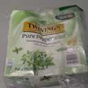 Twinings Pure Peppermint Herbal Tea Individually Wrapped Bags, 100 Count (Pack of 1), Fresh Minty Flavour, Naturally Caffeine-Free, Enjoy Hot or Iced, 100 Teabags (EXP 05/19/29)
