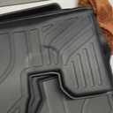 Floor Mats for 2023‑2026 Honda Pilot, Custom‑Fit All‑Weather TPE Full Set Row Anti‑Slip Wear‑Resistant & Odorless Floor Liners for 1st 2nd & 3rd Car Mats, Black