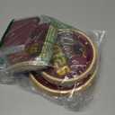 Graduation Plates and Napkins - Disposable Paper Plates Cocktail Napkins Luncheon Napkins for Maroon and Gold Graduation Party Decorations, Serve 50