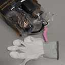 Round Hair Blow Dryer Brush - 1.2 Inch Ceramic Barrel Hair Dryer Brush for Short/Middle Hair, One Step Drying, Volumizing, Straightening and Styling, Negative Ionic Dryer Brush (Black-Golden, 1.2)