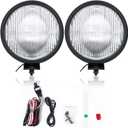 FL7091 Fit for 1997-2006 Wrangler tj off-road Pair Front Fog Lights Lens Bumper Lamps