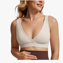 CRZ YOGA Butterluxe Maternity Nursing Bras for Women Crossover Wireless Sleep Breastfeeding Lounge Pregnancy Bralette Comfy, Size -XXL