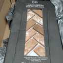 MSI Noble Red 12.5 in. x 25.5 in. Clay Brick Herringbone Floor Tile, Brick Wall Tile For Bathroom, Kitchen Backsplash, Accent Wall Tile, And Shower Wall Tile