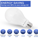 18W Super Bright LED Bulb, A21 Dimmable LED Light Bulb, 3000 High Lumen, Stable Heat Dissipation, 2,5000 Hour Lifespan, 150-200 Watt Equivalent, 4000K Neutral White, E26 Porch Light Bulb, 2 Pack