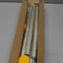 Brushed Nickel Shower Curtain Rod 31 to 68 Inch,1 Inch Diameter Adjustable Spring Tension Stainless Steel Telescoping Rod,Easy Install,No Rust