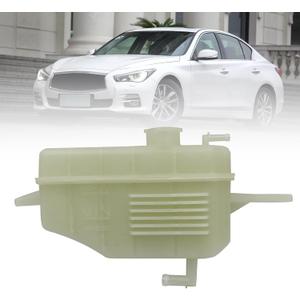 SecosAutoparts Coolant Reservoir Expansion Tank Compatible with Infiniti Q50 3.5L 3.7L 2014 2015# 217104GN0A