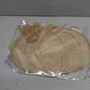 Fall Thanksgiving Pumpkin Placemats Set of 6 Fall Autumn Table Decorations Indoor Farmhouse Harvest Pumpkins Table Round Placemats for Party Kitchen Dinning