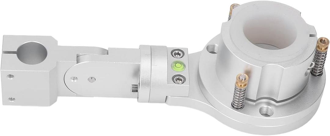 EVTSCAN 360 Rotating Plasma Cutter Mounting Bracket, Aluminium Alloy and Nylon Lining, Lightweight and Compact, 45mm Diameter, Suitable for CNC Machines and Beginner DIY Projects