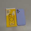 Ktele Magnetic for iPhone 16 Case [Compatible with Magsafe] [Premium Silicone Satin-Smooth Touch] Slim Shockproof Anti-Scratch Microfiber Lining Case, 6.1 inch, Mint