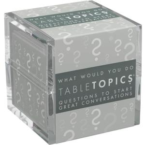 TableTopics What Would You Do Question Card Game - 135 Provocative Conversation Starter Cards for Parties with Adult Friends, Spark Lively Debates about Sticky Situations, Icebreaker Game