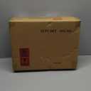 GBHOME Ceramic Dinnerware Sets for 4, 12 Pieces Stoneware Plates and Bowls Sets, Scratch Resistant Dishes, Dishwasher & Microwave Safe, Reactive Glaze-White