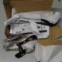 Euro Mortise Storm Door Handle Complete Set Fits for Pella Screen Door Hardware, 2-1/2" Handle PZ, 7/8" Backset, 7-1/4" Trimplate H.C., Non-Handed, Matte Black