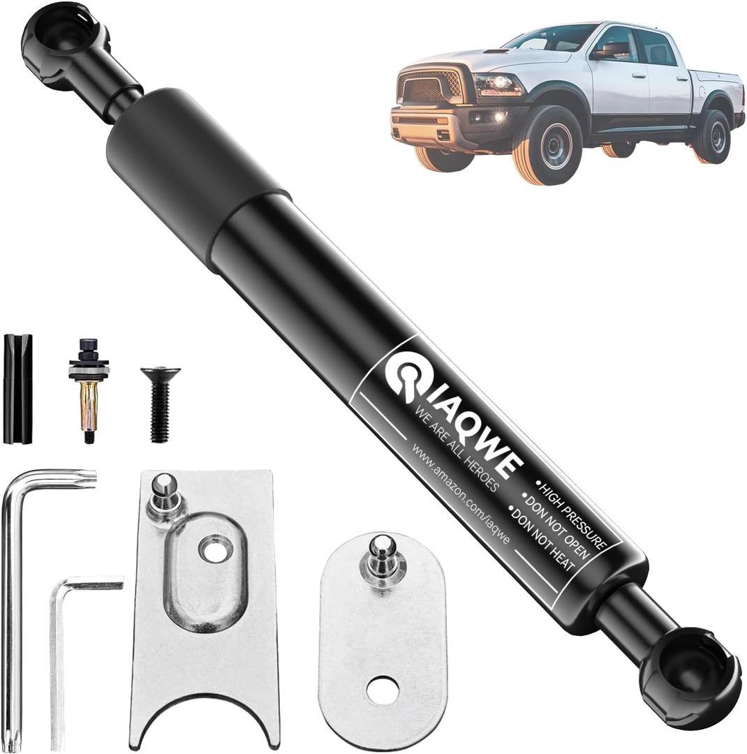 Truck Tailgate Assist Shock 43301 Compatible with 2009-2018 Dodge Ram 1500, 2010-2024 Dodge Ram 2500/3500, 2019-2024 Dodge Ram 1500 Classic 