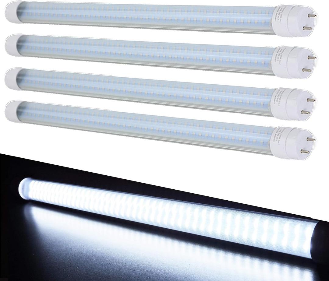 RV LED Light Bulb LED T8, 18" Florescent Tube Replacement, 600 Lumen (Cool White) (4)
